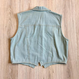 Vintage 70s Western Denim Vest (Unisex M/L)