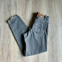 Vintage 90s Levi’s Gray 550 Relaxed Tapered Jeans (29x31)