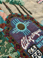 Vintage 90s Hamilton Route 66 / Travel Tapestry Blazer (Women's Medium)