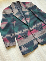 Vintage 80s Aztec / Navajo / Tribal Southwestern Blazer (Women’s Medium)