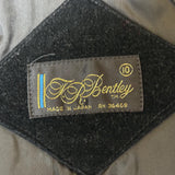 Vintage 80s Black Crushed Velvet Blazer / Sport Coat (Womens XS/S)