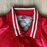 Vintage 80s The Watering Hole Bar Satin Windbreaker/ Bomber Jacket (Men’s L/XL)
