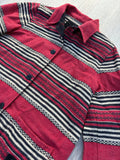 Classic Ralph Lauren Southwestern / Serape Striped Overcoat / Jacklet (Womens Medium)