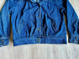 Medium - Vintage 80s Womens Jean Jacket / Denim Coat