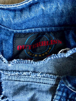 Medium - Vintage 80s Womens Jean Jacket / Denim Coat