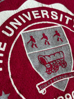 Medium - Vintage 80s Oklahoma University / OU Sooners Maroon Sweatshirt
