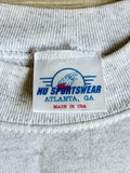 Medium - Vintage 90s Oklahoma State Cowboys Script Patch Lt. Gray Sweatshirt
