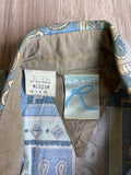 Medium - Vintage 90s Roper Southwest / Paisley Print Button Up Western Shirt