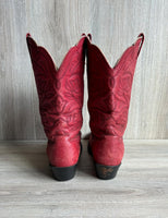 Womens 8.5 B Ariat Faded Red Cowboy Boots