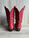 Womens 8.5 B Ariat Faded Red Cowboy Boots