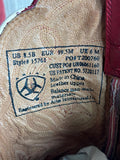Womens 8.5 B Ariat Faded Red Cowboy Boots