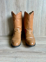 Womens Size 8 Texas Brand Taupe / Beige Roper Cowboy Boots