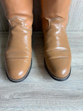 Womens Size 8 Texas Brand Taupe / Beige Roper Cowboy Boots