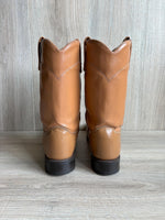 Womens Size 8 Texas Brand Taupe / Beige Roper Cowboy Boots