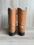 Womens Size 8 Texas Brand Taupe / Beige Roper Cowboy Boots
