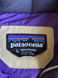 Med/Lrg - Classic Patagonia Two-Tone Beige/Navy Puffer Vest