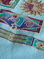 Sm/Med - Vintage 90s Southwestern Puff Paint T-Shirt