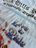 Med/Lrg - Sturgis 2008 / Bike Rally Sleeveless Button Up Denim Shirt