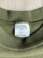 Med/Lrg - Vintage 90s USMC / US Marines Olive Green Sweatshirt