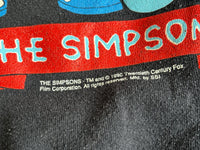 XS/Sm - Vintage 90s The Simpsons Black Sweatshirt
