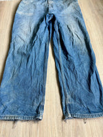 L/XL - Vintage 90s Key Denim Overalls