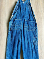 L/XL - Vintage 90s Key Denim Overalls