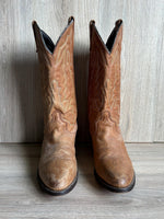Women's Size 8D Laredo  Brown Leather Cowboy Boots