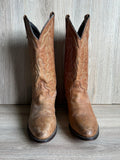 Women's Size 8D Laredo  Brown Leather Cowboy Boots
