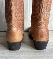 Women's Size 8D Laredo  Brown Leather Cowboy Boots