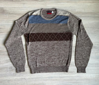 Medium - Vintage 80s Randolph Paul Heathered Briwn Sweater
