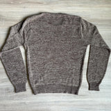 Medium - Vintage 80s Randolph Paul Heathered Briwn Sweater