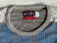 Medium - Vintage 80s Randolph Paul Heathered Briwn Sweater
