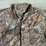 XL - Vintage 90s Field Staff by Mossy Oak S2 Camo Button Up Hunting Shirt