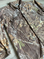 XL - Vintage 90s Field Staff by Mossy Oak S2 Camo Button Up Hunting Shirt