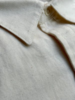 L/XL - Classic West Major Bone Ecru / Cream  Pearlsnap Western Shirt