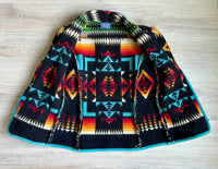 Vintage 50s/60s Pendleton Custom Beaver State Blanket Blazer (Womens Sm/Med)