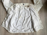 Vintage 70s White Native American / Chief Headdress / Windbreaker Jacket - Med/Lrg