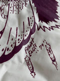 Vintage 70s White Native American / Chief Headdress / Windbreaker Jacket - Med/Lrg