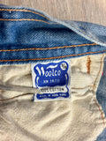 Vintage 70s/80s Woolco Western Wide Leg / High Waist Jeans (23-24 Waist)