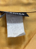 Vintage 90s Romeo Silky Gold / Mustard Button Up Shirt (Made in USA) - Medium