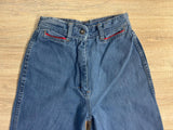 Vintage 70s/80s Woolco Western Wide Leg / High Waist Jeans (23-24 Waist)