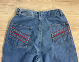 Vintage 70s/80s Woolco Western Wide Leg / High Waist Jeans (23-24 Waist)