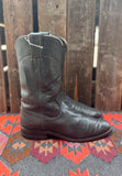 Women’s Size 5B Grey Vintage Justin Ropers - Made in USA