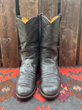 Women’s Size 5B Grey Vintage Justin Ropers - Made in USA