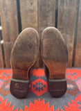 Women’s Size 6.5 Vintage Justin Gray Roper Cowboy Boots