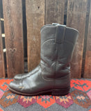 Women’s Size 6.5 Vintage Justin Gray Roper Cowboy Boots