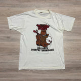 Vintage 90s Love That Country Music White T-Shirt - Small