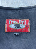 Vintage 90s True Grit Rodeo Southwestern Tapestry Aztec Vest - Medium