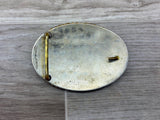 Vintage Rodeo / Barrel Racing Belt Buckle - Made in USA