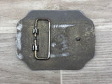 Vintage 70s/80s Southern Comfort SoCo Brass Belt Buckle -  Made in USA